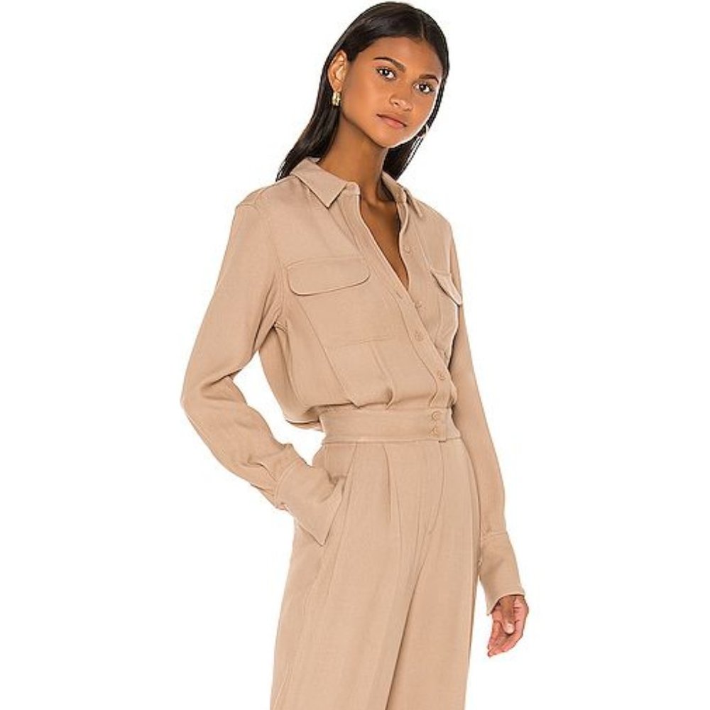 Equipment Trianne Jumpsuit - Amphora